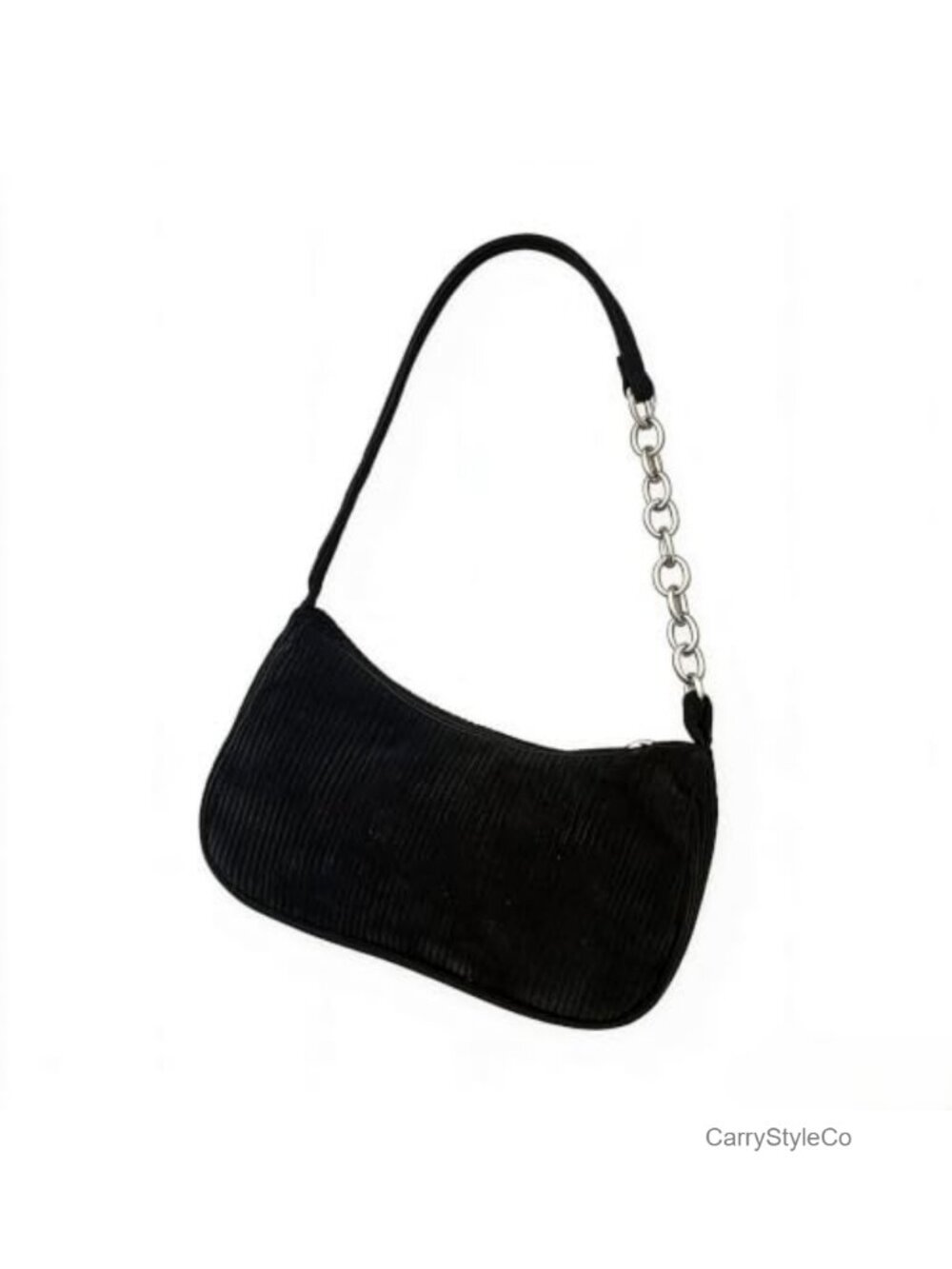 Corduroy Small Shoulder Bag Mini Handbag for Women Lightweight